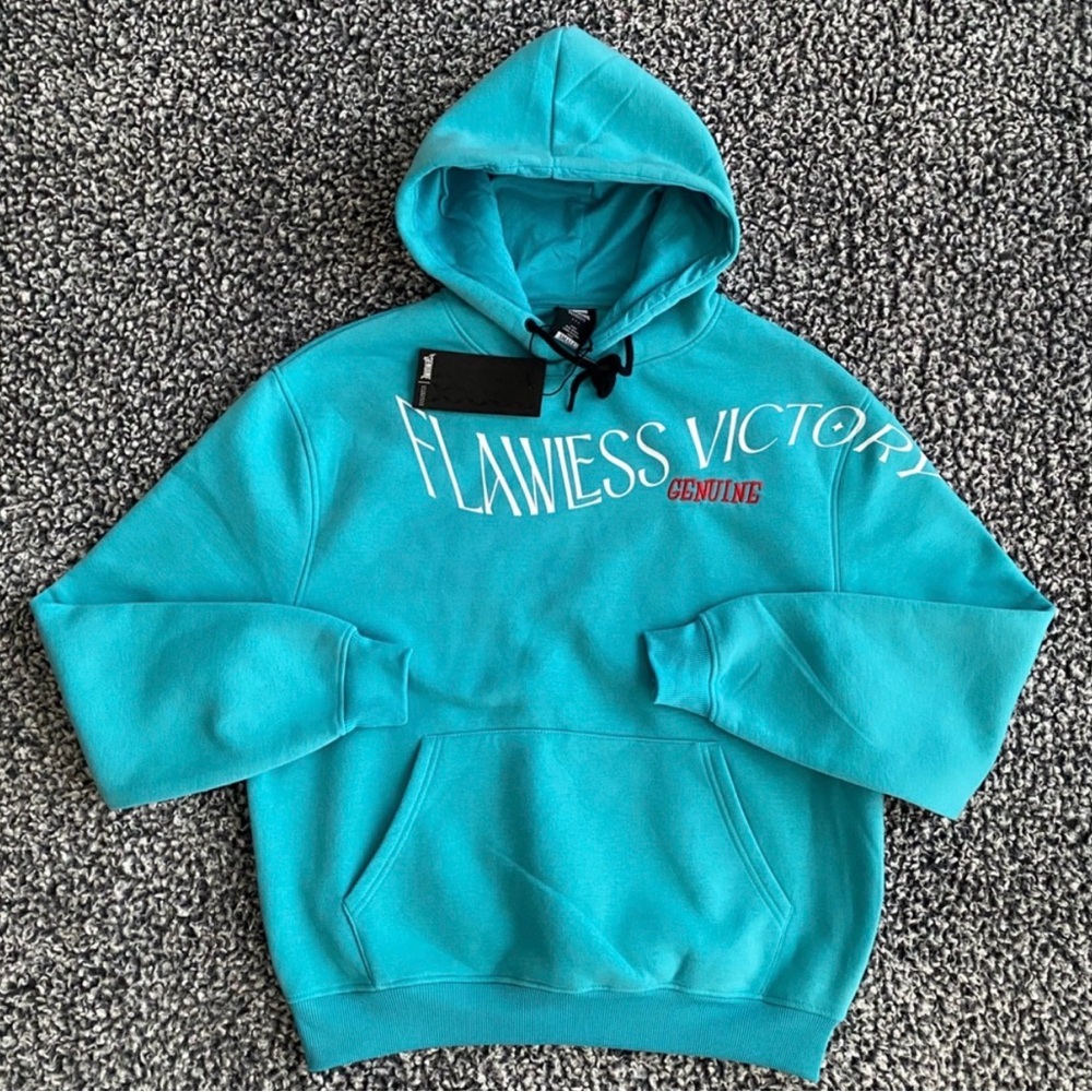 Men’s Genuine Hoodie, Flawless Victory, Size Small, NWT
